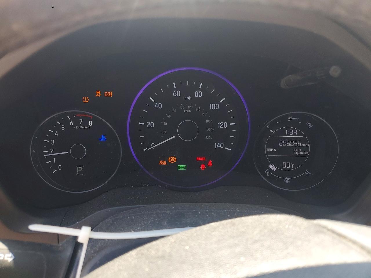 2016 Honda Hr-v exl