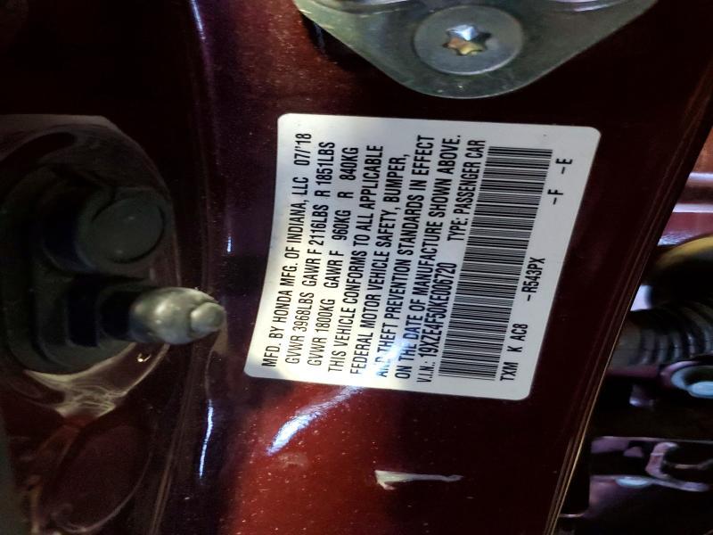 2019 Honda Insight ex