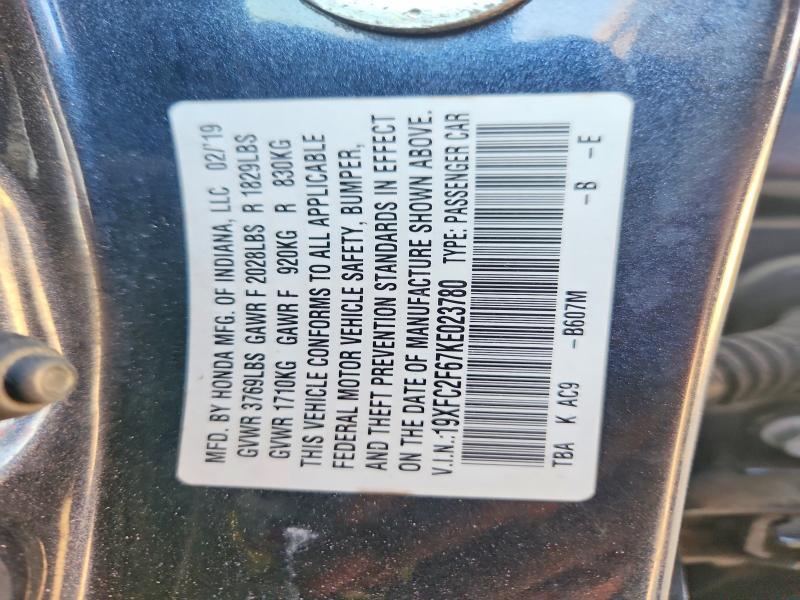 2019 Honda Civic lx