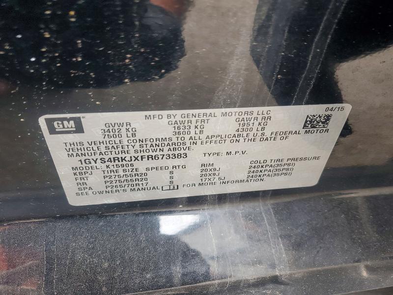 2015 Cadillac Escalade esv