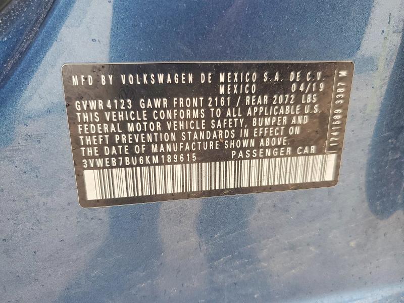 2019 Volkswagen Jetta sel