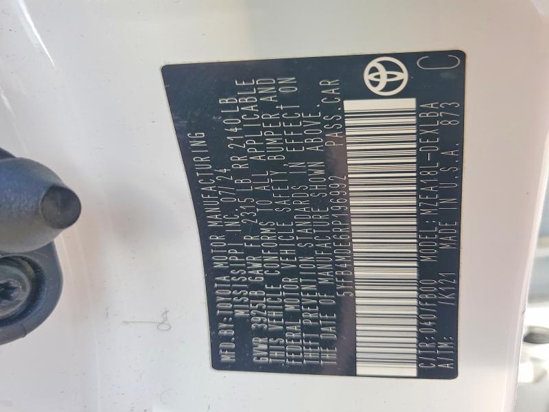 2024 Toyota Corolla le