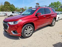 Salvage cars for sale from Copart Hampton, VA: 2018 Chevrolet Traverse Premier