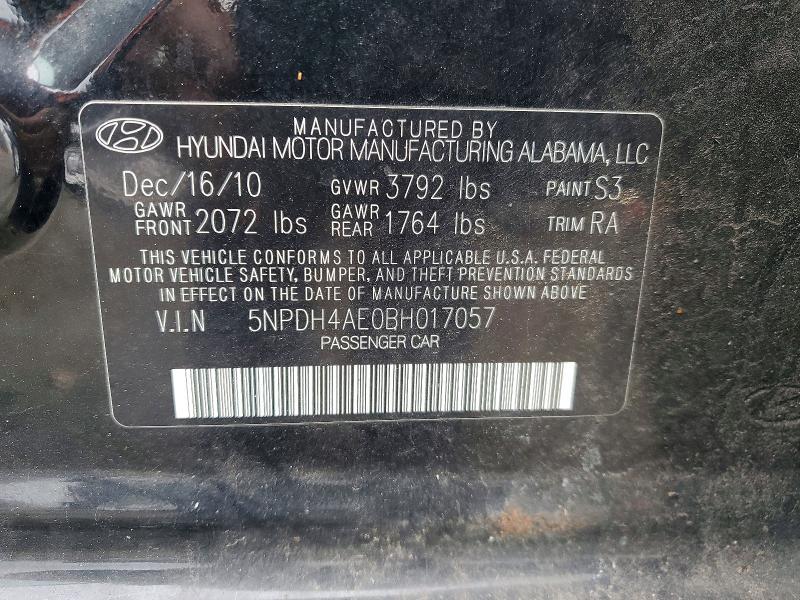 2011 Hyundai Elantra Limited