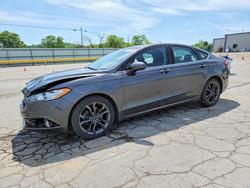 Ford salvage cars for sale: 2018 Ford Fusion se