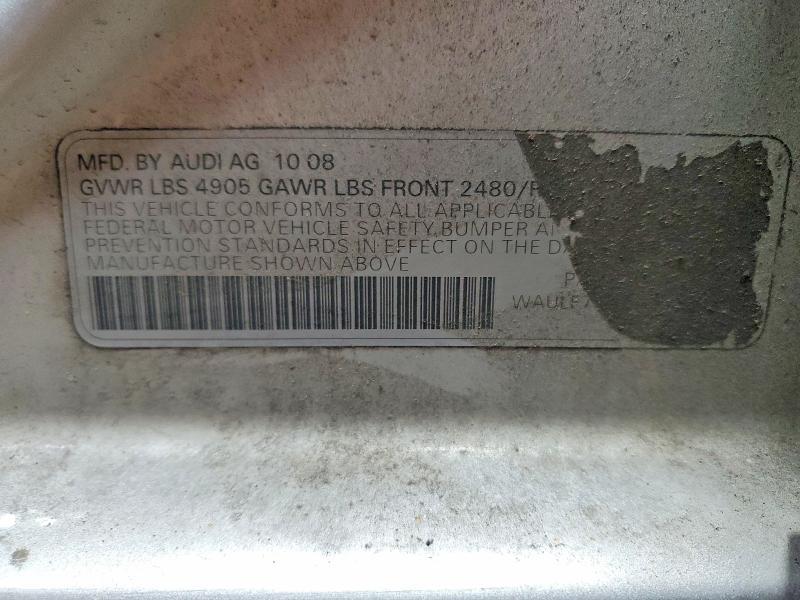 2009 Audi A4 2.0t Quattro
