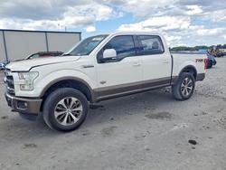 Ford salvage cars for sale: 2015 Ford F150 Supercrew