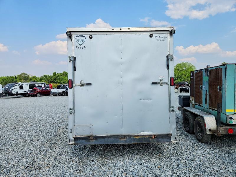 2021 Diamond Cargo 7X16TA Enclosed Cargo Food Trailer