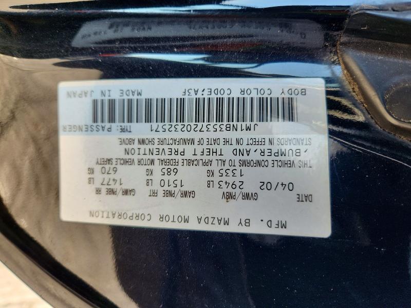 2002 Mazda Mx-5 Miata Base