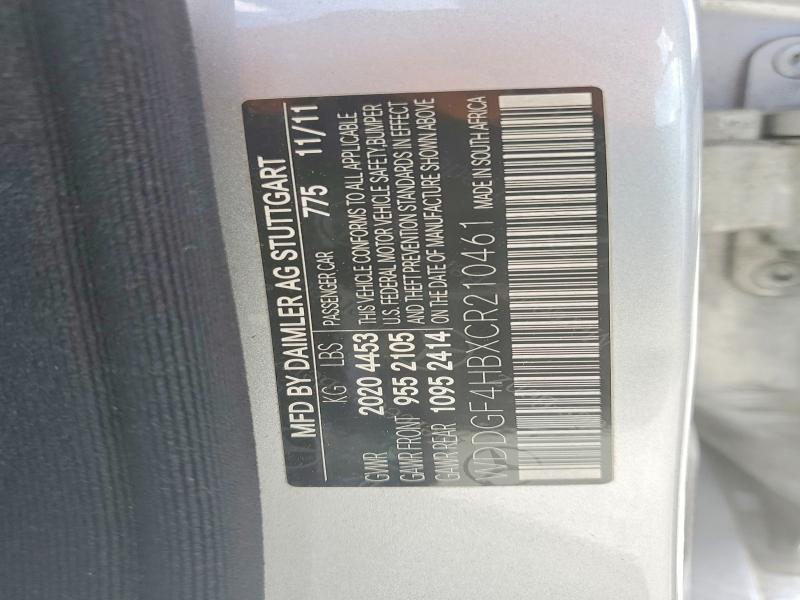 2012 Mercedes-Benz C 250