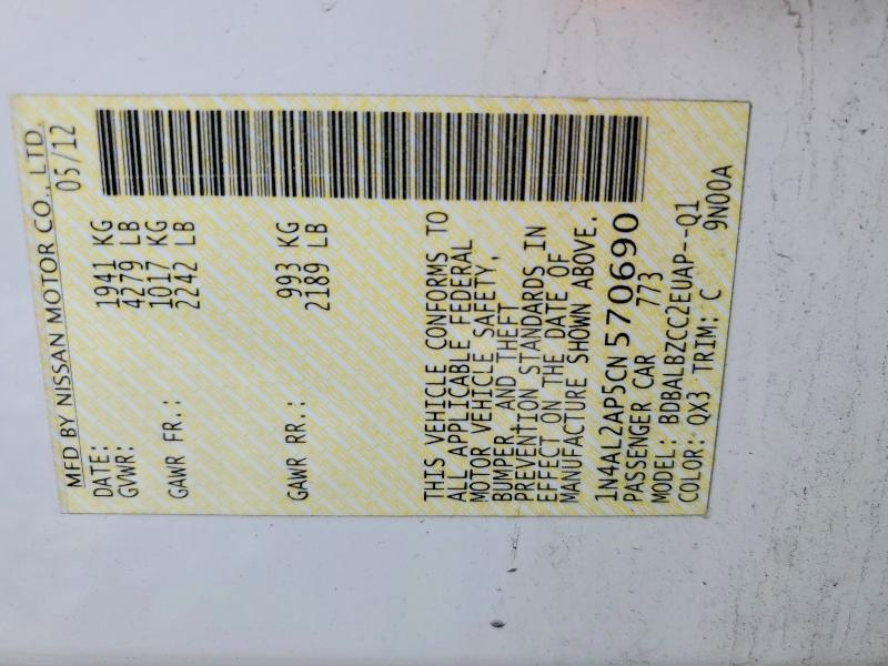 2012 Nissan Altima 2.5