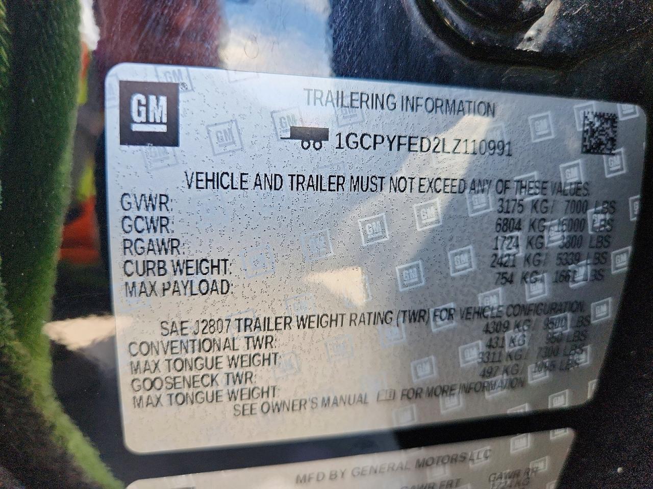 2020 Chevrolet Silverado K1500 LT Trail Boss