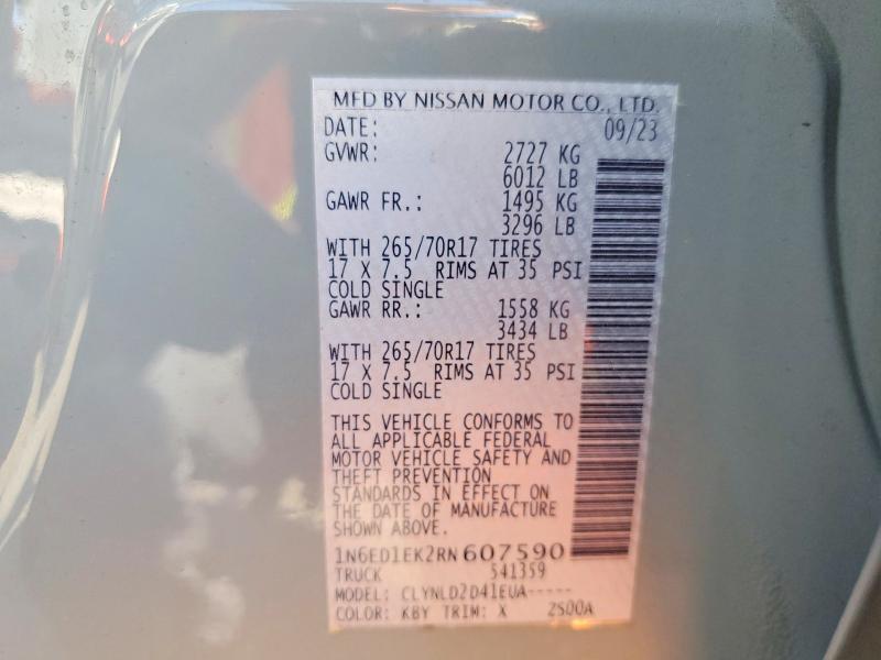 2024 Nissan Frontier PRO-4X