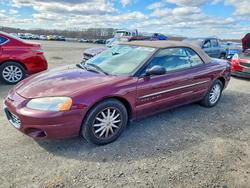 Chrysler Vehiculos salvage en venta: 2001 Chrysler Sebring lxi