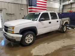 Salvage trucks for sale at Casper, WY auction: 2007 Chevrolet Silverado K1500 Classic Crew Cab