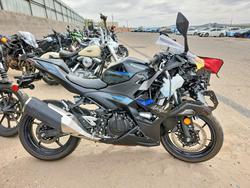 Salvage motorcycles for sale at Albuquerque, NM auction: 2025 Kawasaki EX500 A