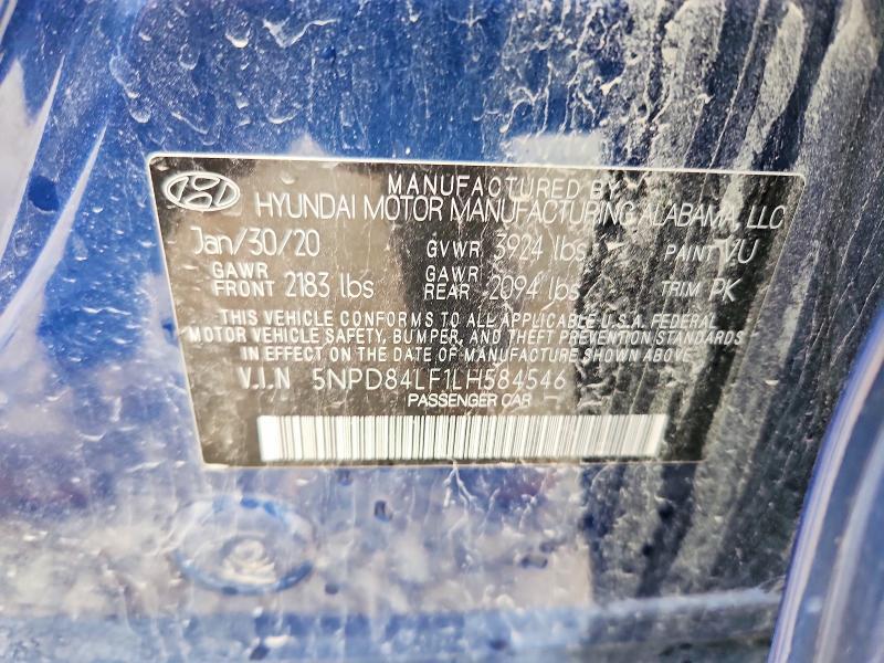 2020 Hyundai Elantra sel