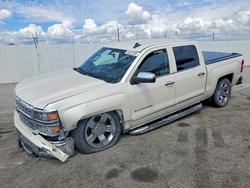 Salvage trucks for sale at Van Nuys, CA auction: 2015 Chevrolet Silverado C1500 LTZ