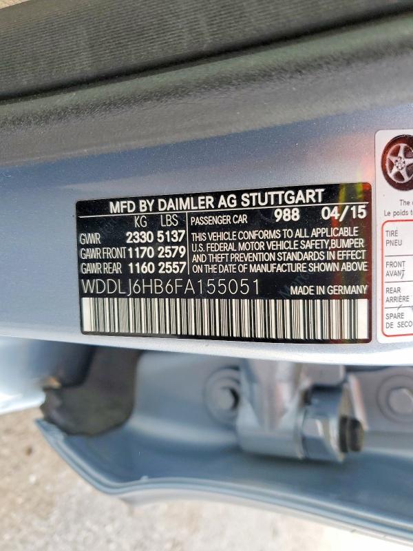 2015 Mercedes-Benz Cls 400 4matic