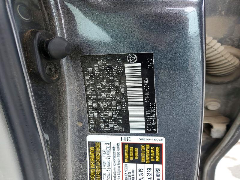 2009 Toyota Camry le