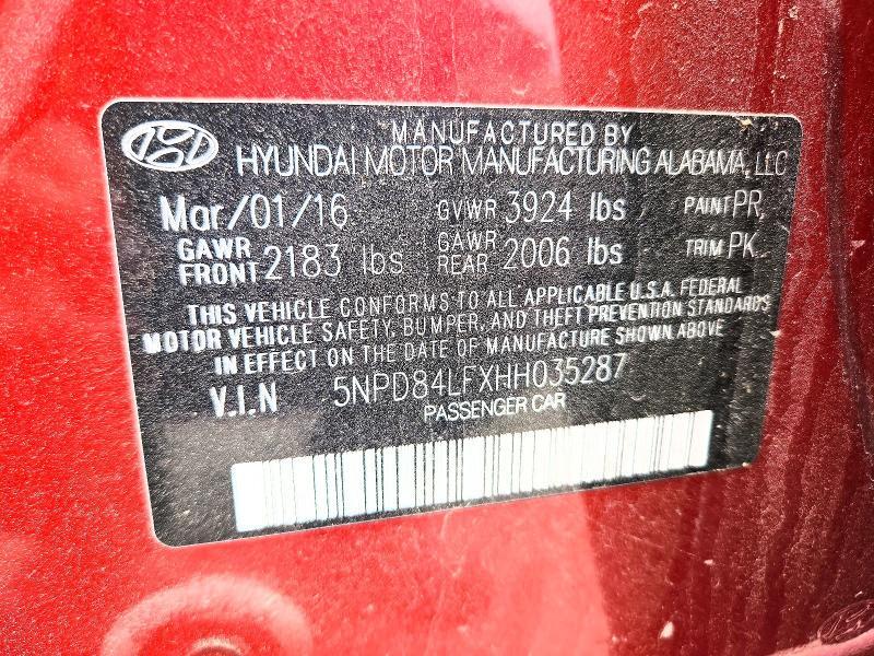 2017 Hyundai Elantra Limited