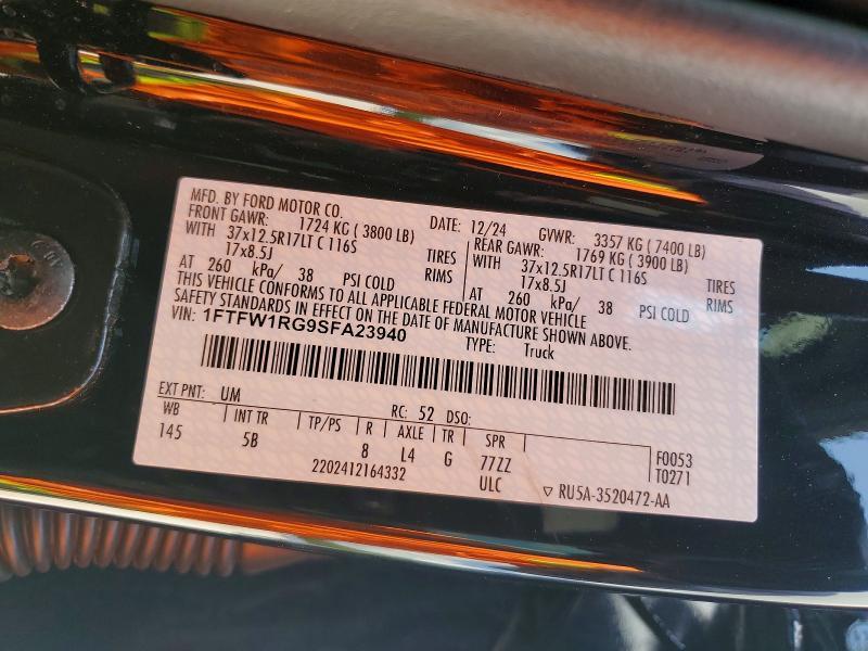 2025 Ford F150 Raptor