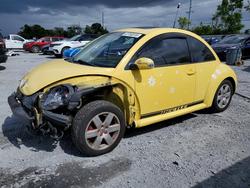 Volkswagen Beetle salvage cars for sale: 2007 Volkswagen New Beetle 2.5l Option Package 1