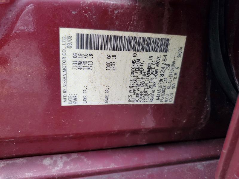 2009 Nissan Maxima 3.5 s