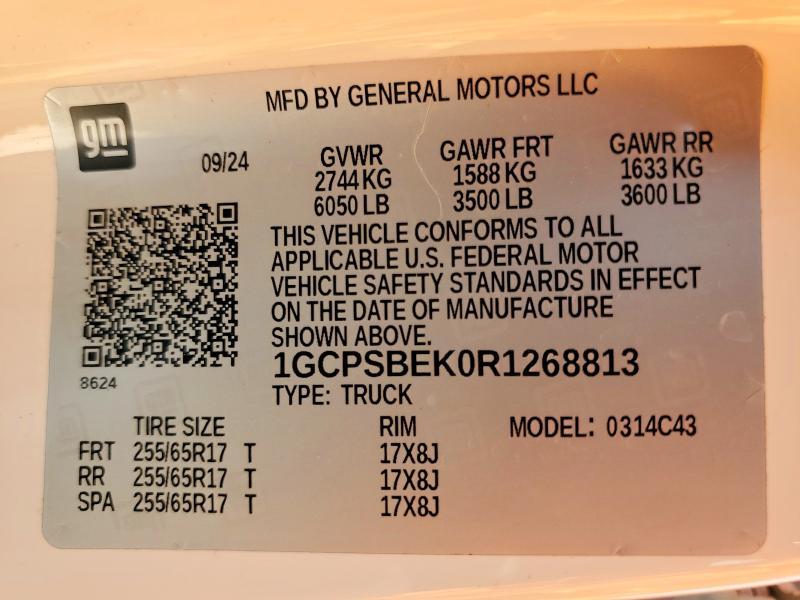 2024 Chevrolet Colorado