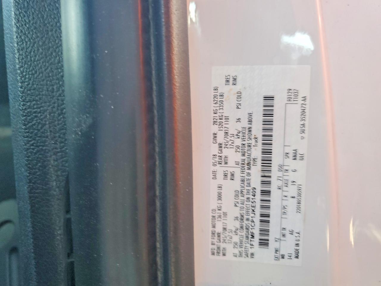 2018 Ford F150