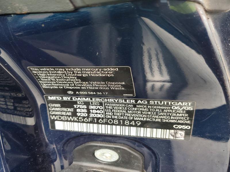 2006 Mercedes-Benz Slk 350