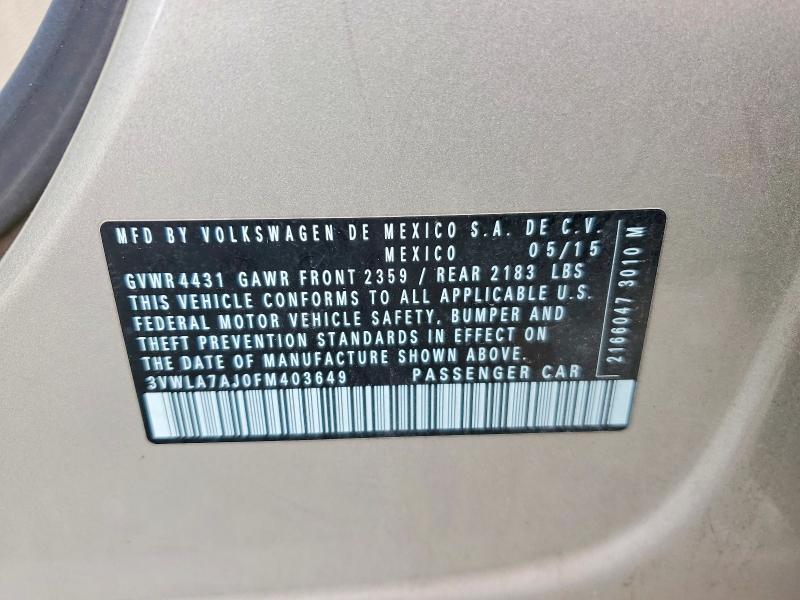 2015 Volkswagen Jetta tdi