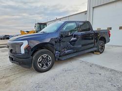 Salvage trucks for sale at Greenwood, NE auction: 2023 Ford F150 Lightning PRO