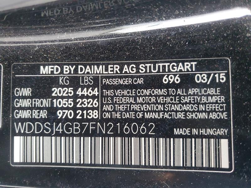 2015 Mercedes-Benz Cla 250 4matic