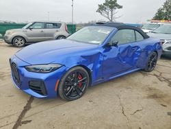 BMW M4 salvage cars for sale: 2024 BMW M440xi