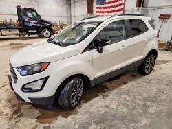 Salvage cars for sale from Copart Milwaukee, WI: 2020 Ford Ecosport ses