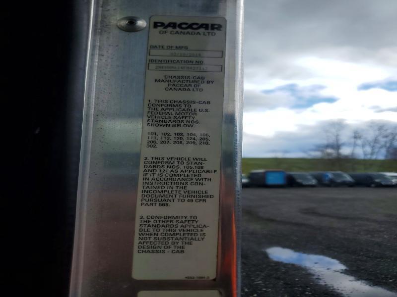 2015 Kenworth T270 Truck Cab AND Chassis