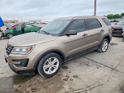 Ford salvage cars for sale: 2019 Ford Explorer Police Interceptor