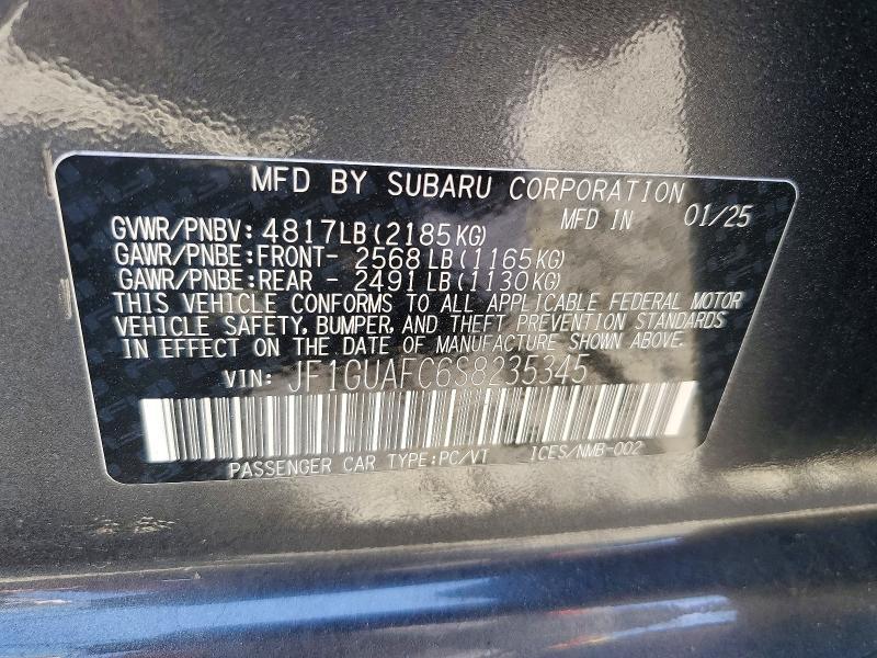 2025 Subaru Impreza Sport