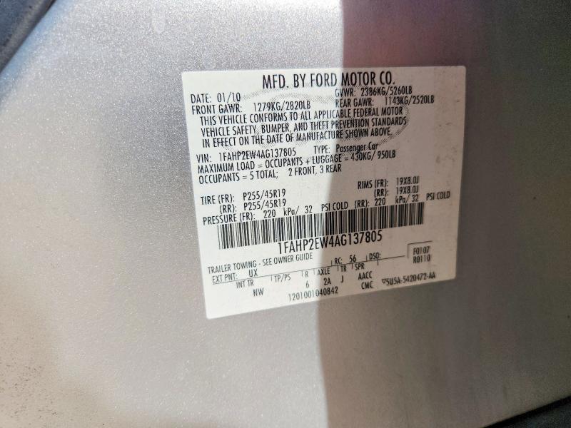 2010 Ford Taurus sel