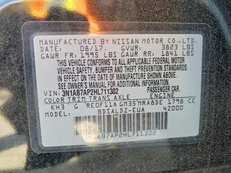 2017 Nissan Sentra sv