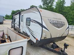 Salvage trucks for sale at Greenwell Springs, LA auction: 2017 Foresriver 2017 Forest River Wildwood Camper