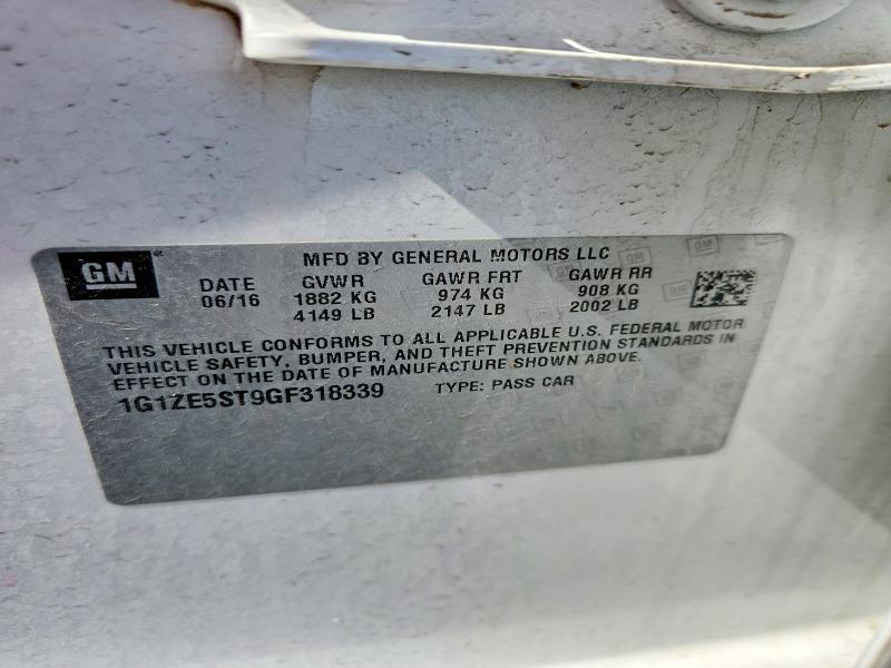 2016 Chevrolet Malibu lt
