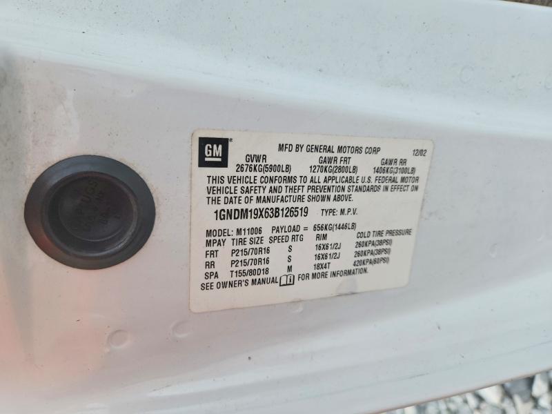 2003 Chevrolet Astro