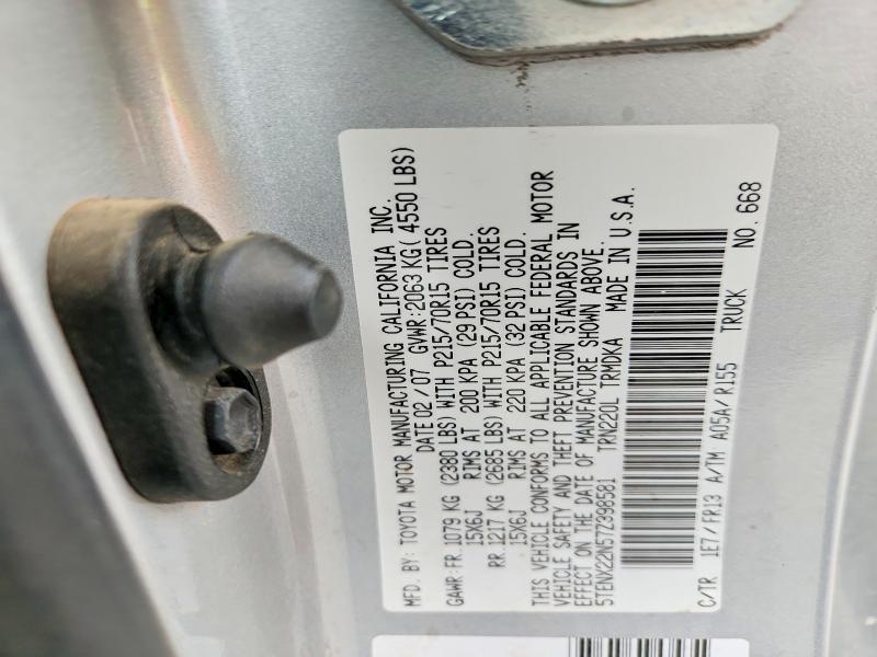 2007 Toyota Tacoma Base