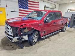 Salvage trucks for sale at Candia, NH auction: 2015 Ford F150 Supercrew