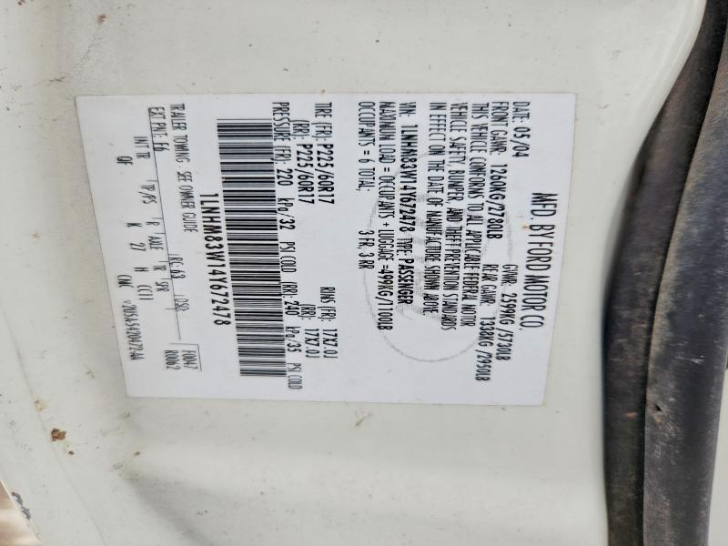 2004 Lincoln Town car Ultimate