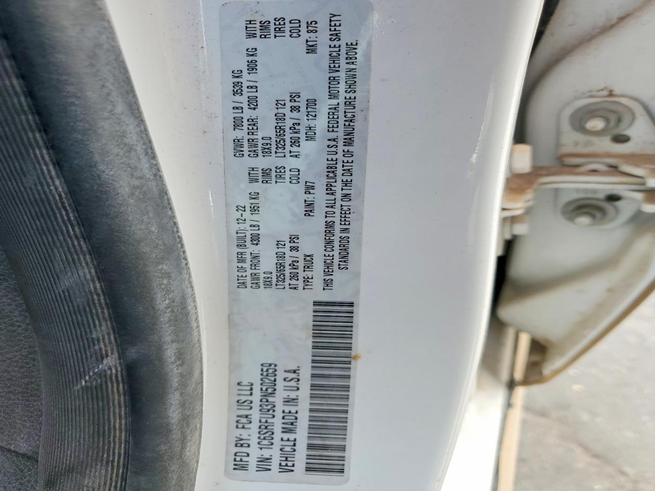 2023 Dodge RAM 1500 TRX