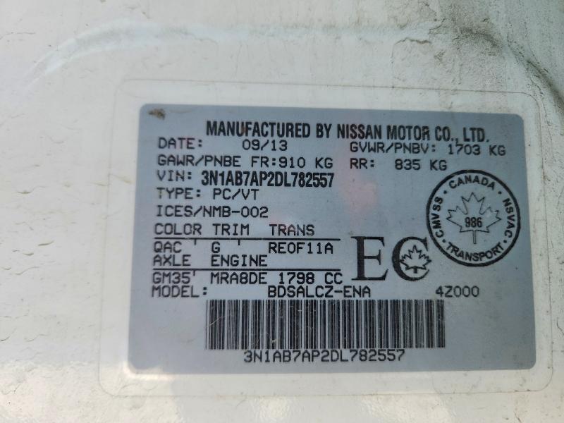 2013 Nissan Sentra s