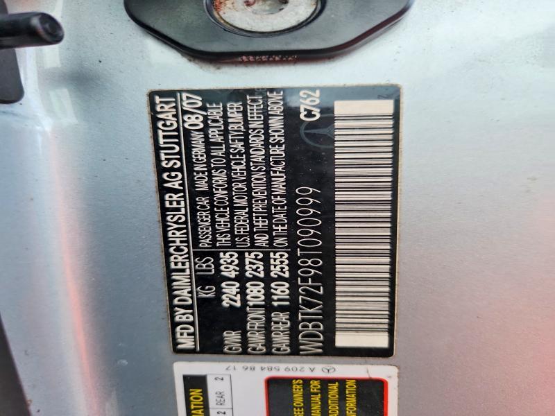 2008 Mercedes-Benz Clk 550